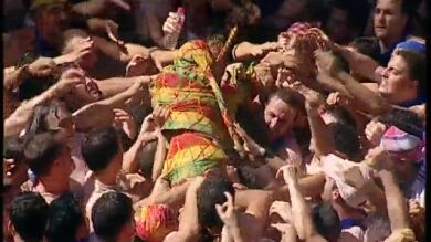 El 'Cipotegato' una fiesta a tomatazos