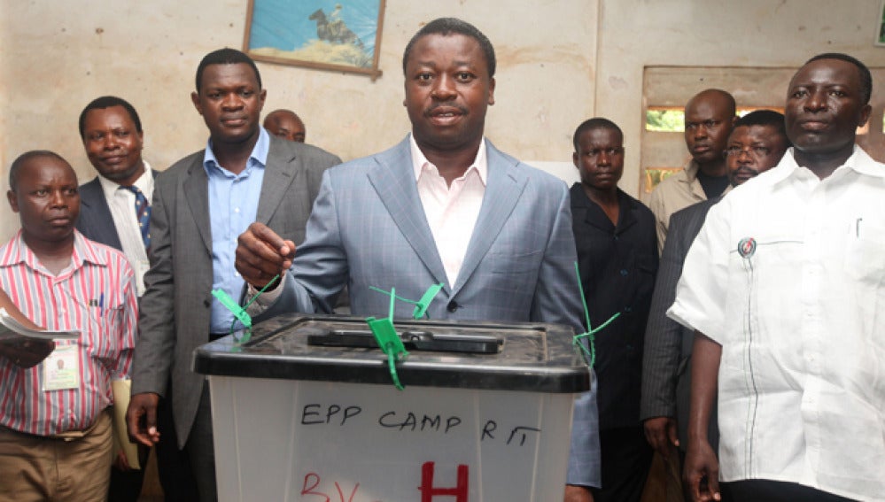 El presidente de Togo Faure Gnassingbé.