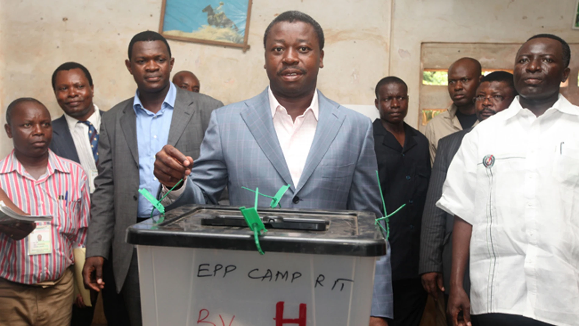 El presidente de Togo Faure Gnassingbé. El presidente de Togo Faure Gnassingbé.