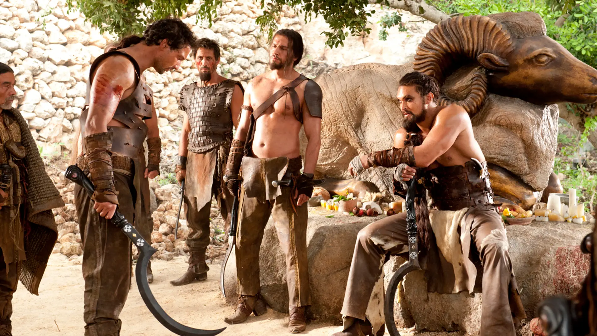 Khal Drogo y los Dothrakis