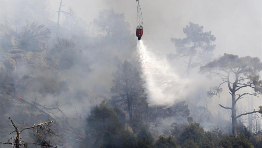 Incendio en Madrid