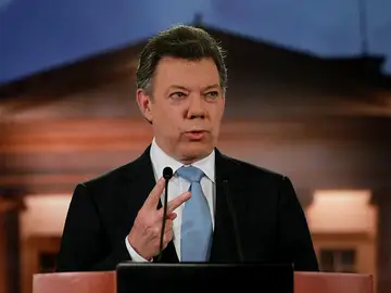 El presidente de Colombia José Manuel Santos El presidente de Colombia José Manuel Santos