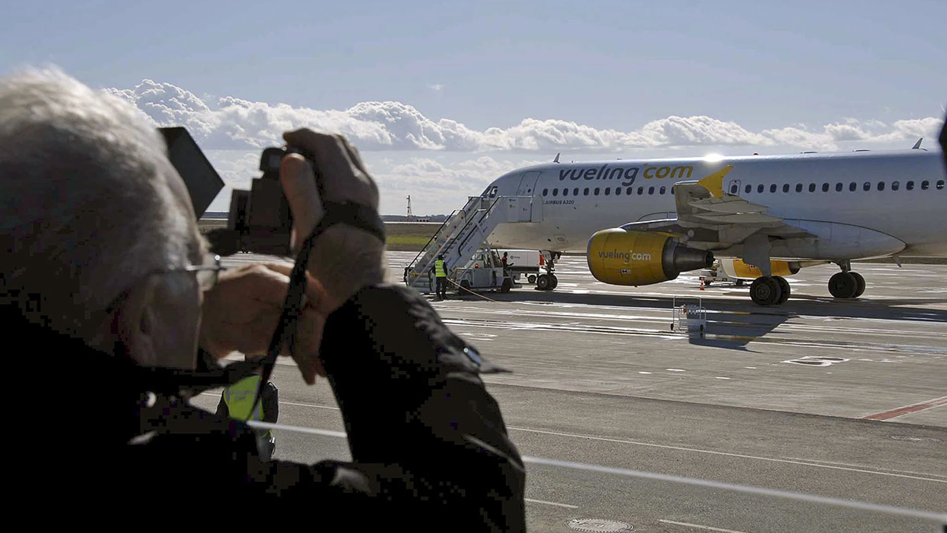 Escoltan un avión de Vueling hasta Holanda Escoltan un avión de Vueling hasta Holanda