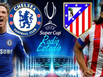 Escudos Supercopa, Chelsea - Atlético de Madrid