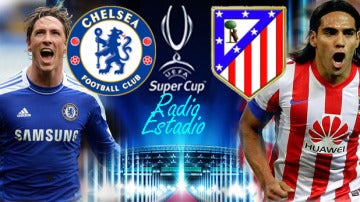 Escudos Supercopa, Chelsea - Atlético de Madrid