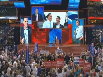 La organización de la Convención Republicana en Tampa (Florida) está alimentando rumores sobre un "orador misterioso" que precederá a Mitt Romney 