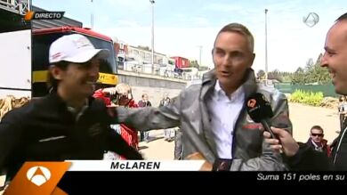 Martin Whitmarsh y De la Rosa