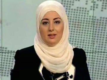 Primera presentadora con Velo en Egipto