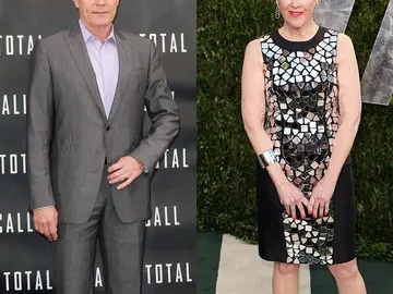 Bryan Cranston y Catherine O'Hara Bryan Cranston y Catherine O'Hara