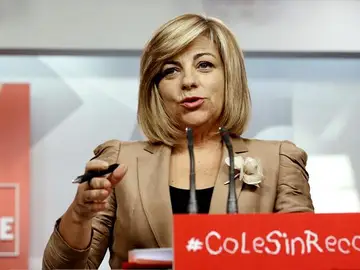La dirigente socialista critica las medidas económicas del Gobierno La dirigente socialista critica las medidas económicas del Gobierno