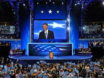Obama da finalizada la Convención con su discurso