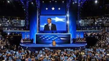 Obama da finalizada la Convención con su discurso