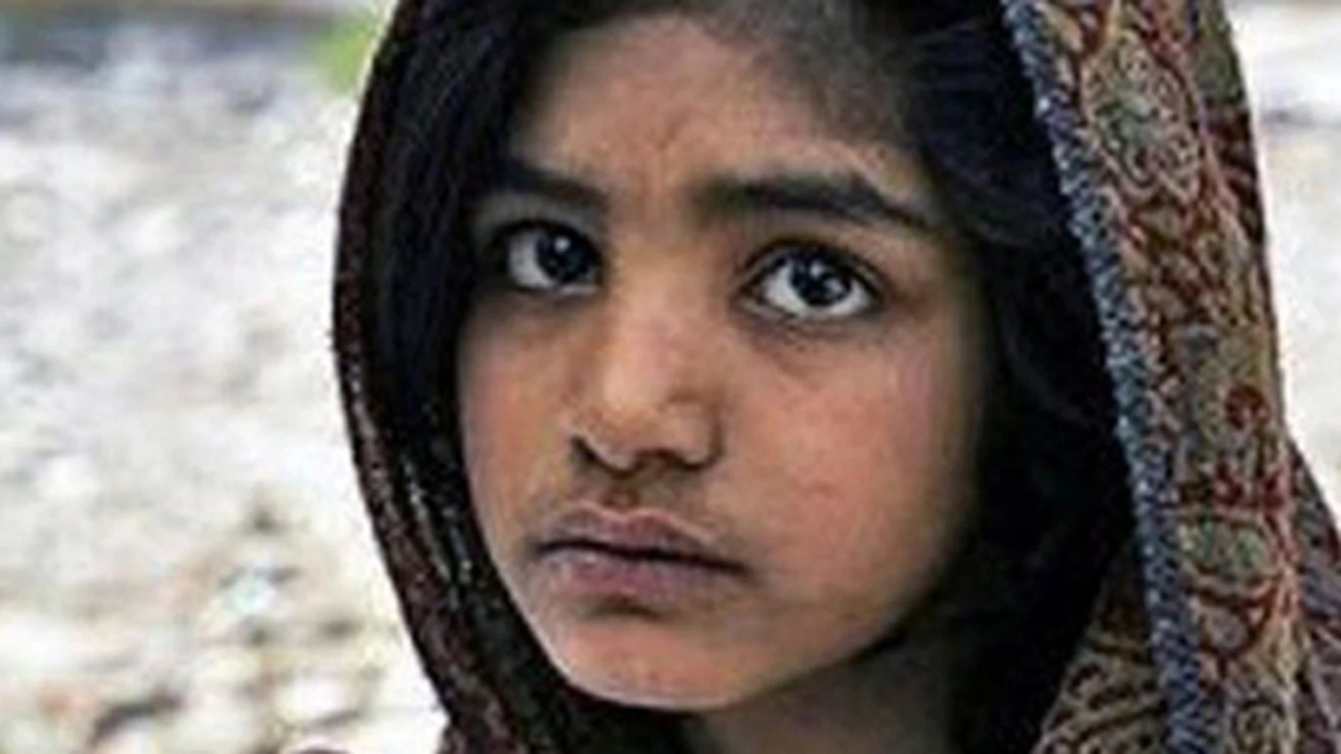 La menor paquistaní, en una imagen difundida por una ONG La menor paquistaní, en una imagen difundida por una ONG