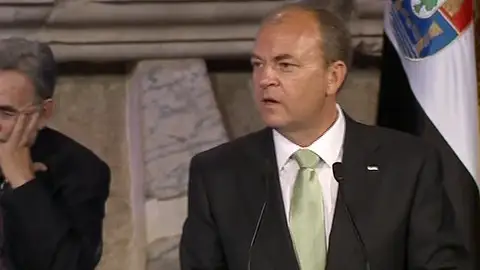 Monago, durante su discurso en el Día de Extremadura Monago, durante su discurso en el Día de Extremadura