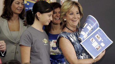 Esperanza Aguirre, presidenta de la Comunidad de Madrid