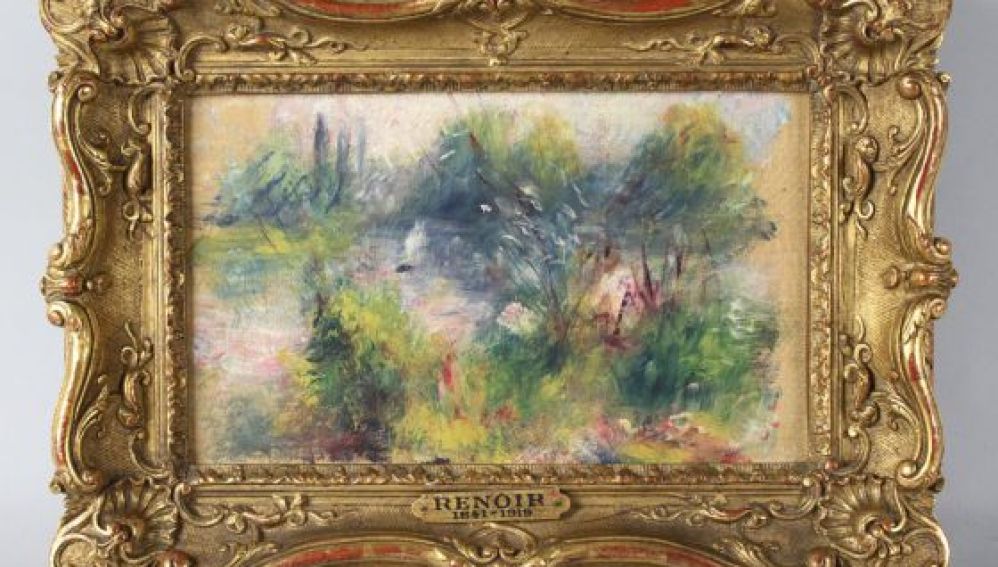 "Paysage bords de Seine", de Pierre Auguste Renoir 