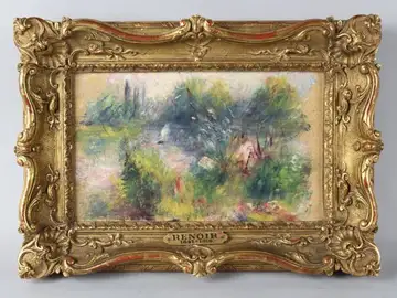 "Paysage bords de Seine", de Pierre Auguste Renoir "Paysage bords de Seine", de Pierre Auguste Renoir