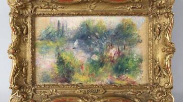 "Paysage bords de Seine", de Pierre Auguste Renoir 