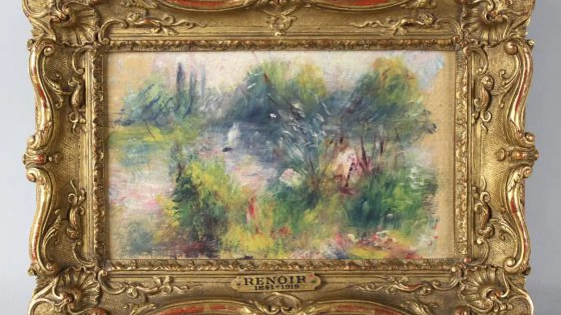 "Paysage bords de Seine", de Pierre Auguste Renoir "Paysage bords de Seine", de Pierre Auguste Renoir