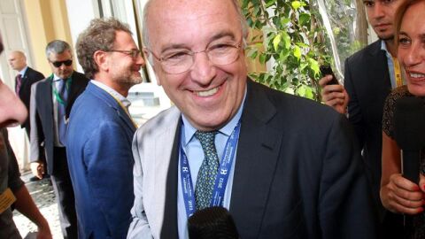 El vicepresidente de la Comisi&oacute;n Europea, Joaqu&iacute;n Almunia