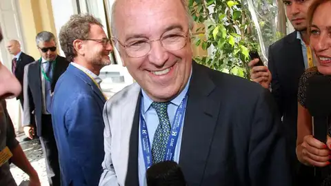El vicepresidente de la Comisión Europea, Joaquín Almunia El vicepresidente de la Comisión Europea, Joaquín Almunia