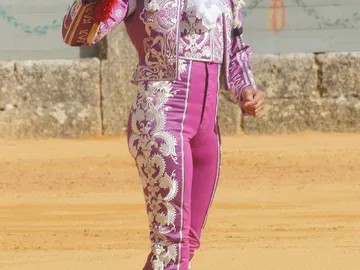 El diestro durante la Corrida Goyesca El diestro durante la Corrida Goyesca