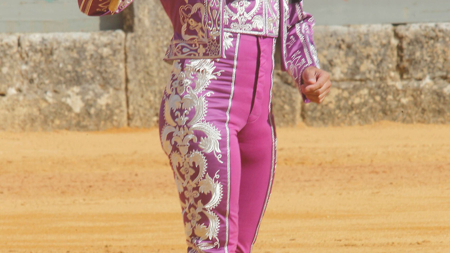 El diestro durante la Corrida Goyesca