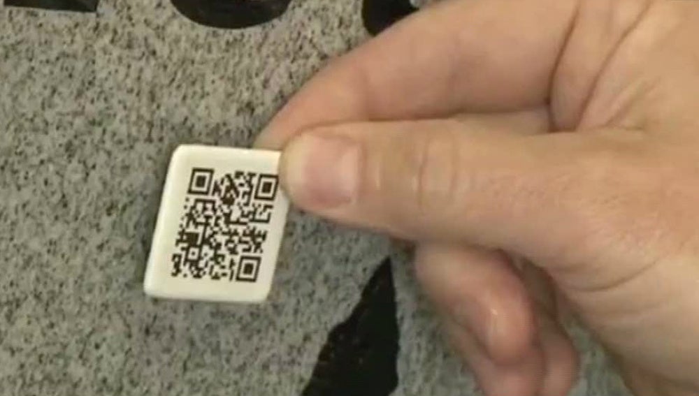 Código QR en lápida