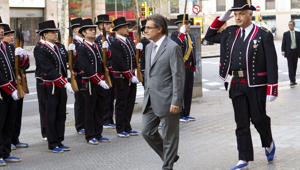 Artur Mas en la Diada