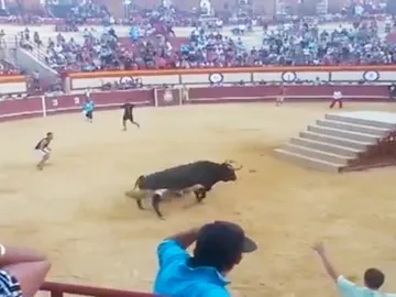 Espectacular cogida en Monóvar Espectacular cogida en Monóvar