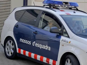 Un coche de los Mossos d'Escuadra Un coche de los Mossos d'Escuadra