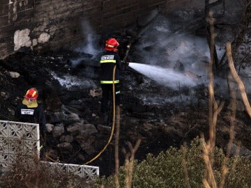 Bomberos sofocan el incendio de Mijas