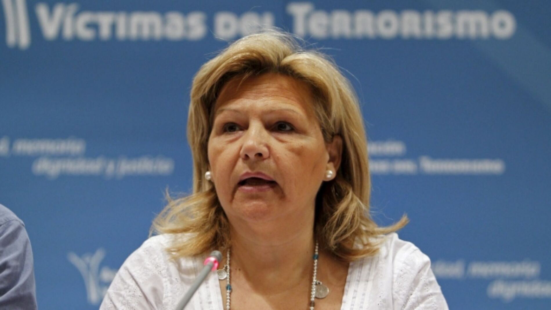 &Aacute;ngeles Pedraza, presidenta de la AVT