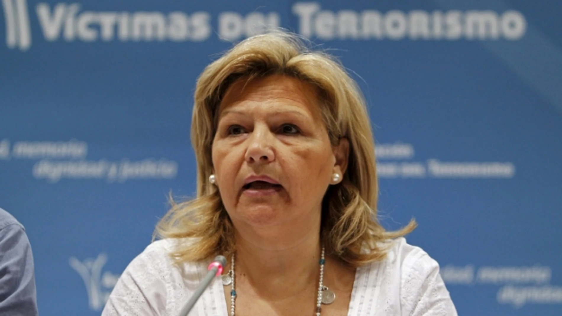Ángeles Pedraza, presidenta de la AVT Ángeles Pedraza, presidenta de la AVT