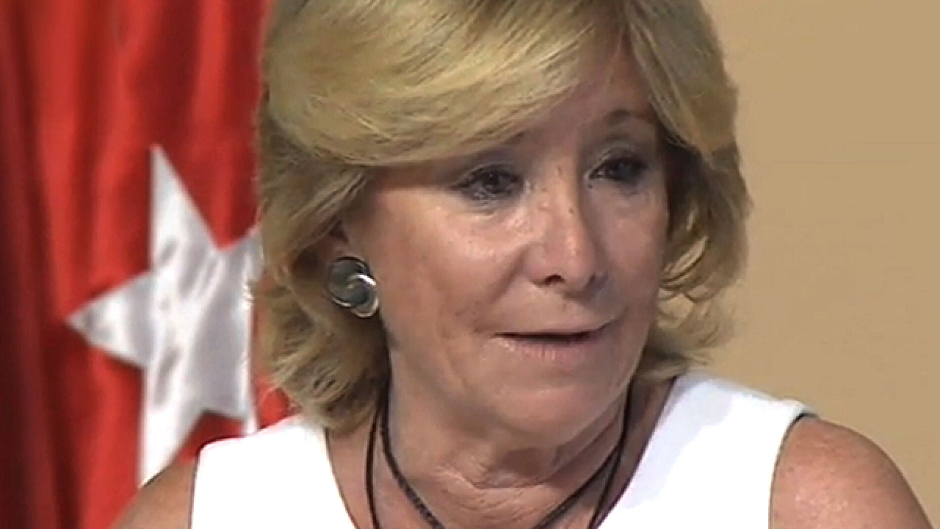 Esperanza Aguirre anuncia su dimisi&oacute;n