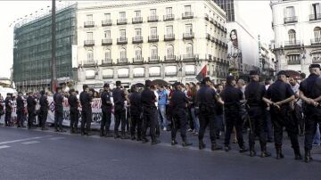 Miles de personas se manifiestan en el centro de Madrid