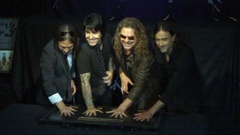 La banda mexicana Man&aacute; ya tiene su estrella de la fama