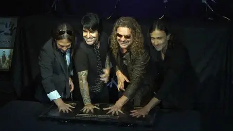 La banda mexicana Maná ya tiene su estrella de la fama La banda mexicana Maná ya tiene su estrella de la fama