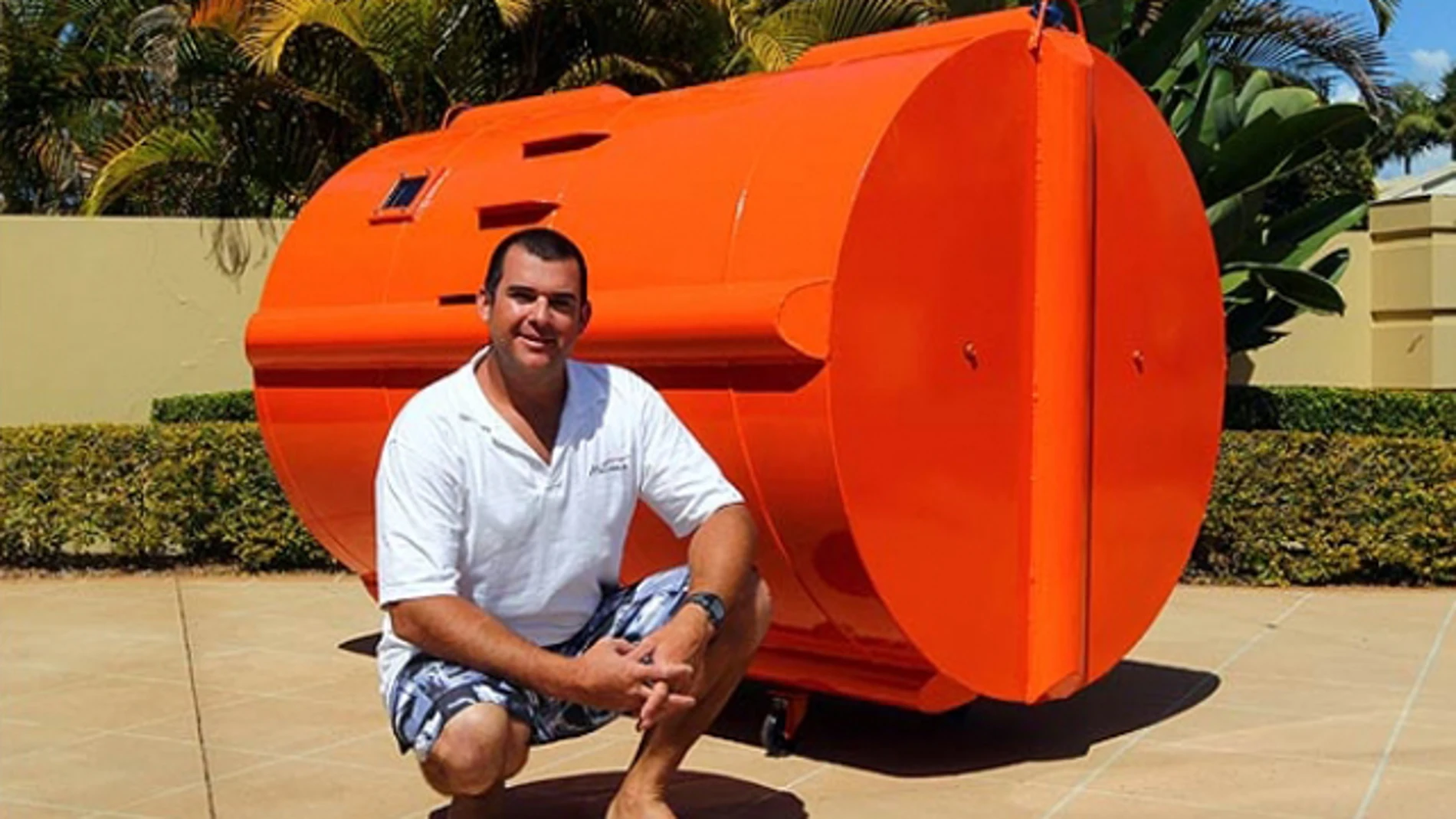 Cápsula para sobrevivir a tsunamis Cápsula para sobrevivir a tsunamis