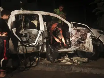 Tres milicianos palestinos muertos en un ataque israelí en Gaza Tres milicianos palestinos muertos en un ataque israelí en Gaza