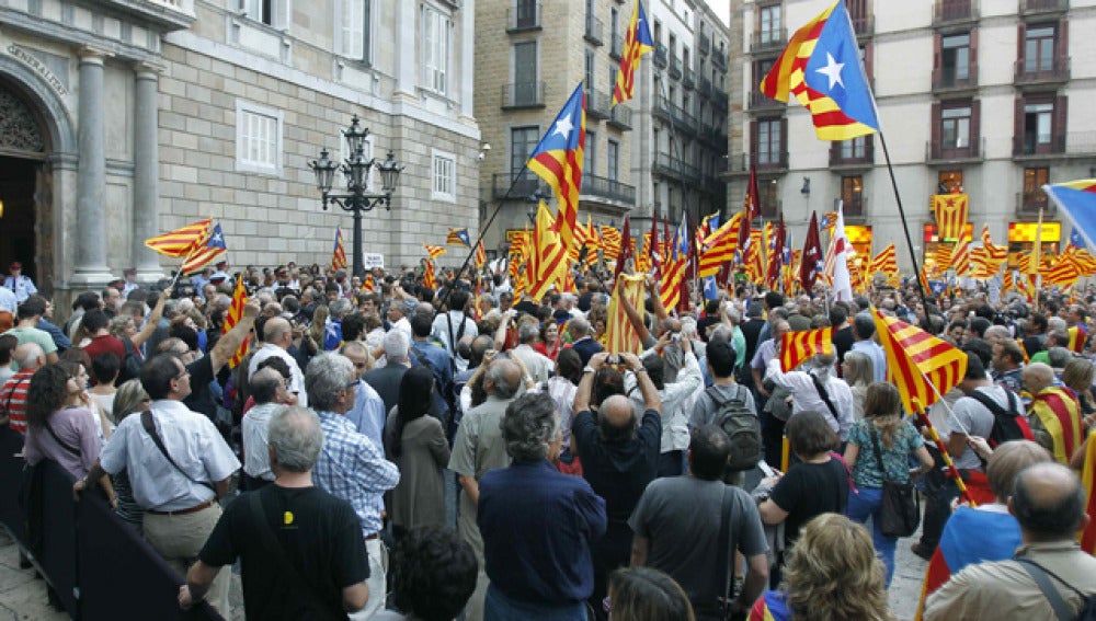 Artur Mas, a su llegada a la Generalitat