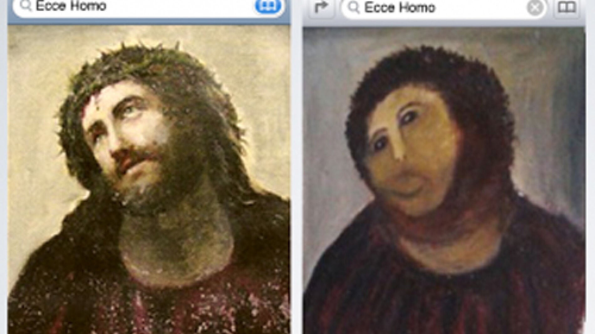 AllThingsD compara la aplicaci&oacute;n Maps de iOS 6 con el Ecce Homo de Borja 
