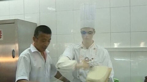 El robot cocinero chino