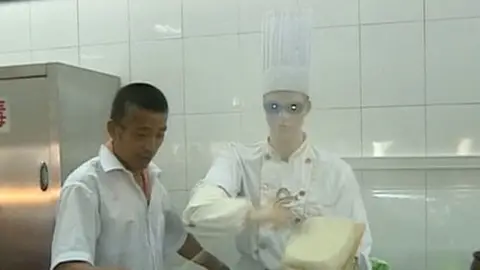 El robot cocinero chino El robot cocinero chino