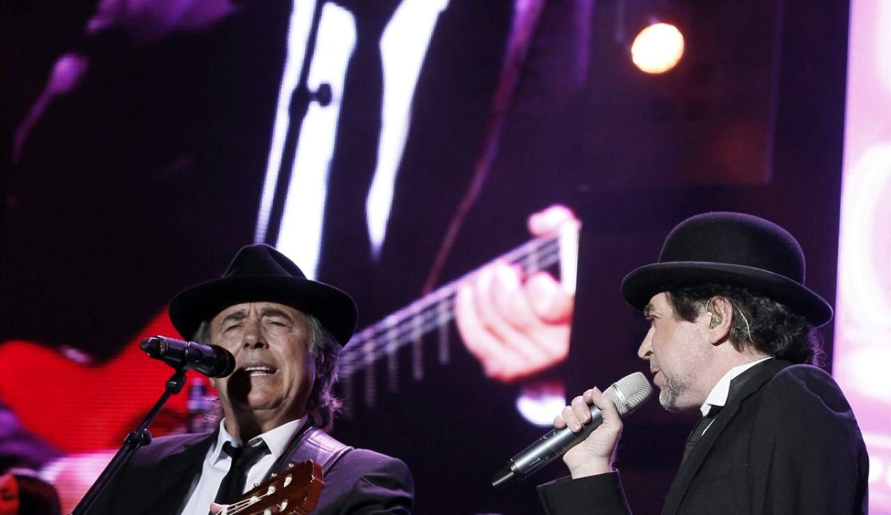 Serrat a la guitarra y Sabina como vocalista Serrat a la guitarra y Sabina como vocalista