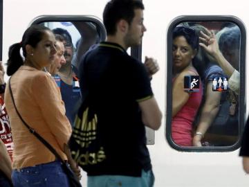 Huelga de transportes en Madrid