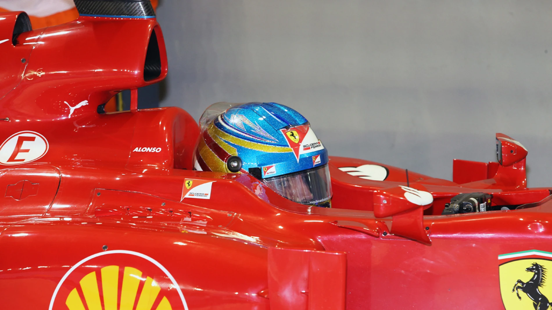 Fernando Alonso en clasificación
