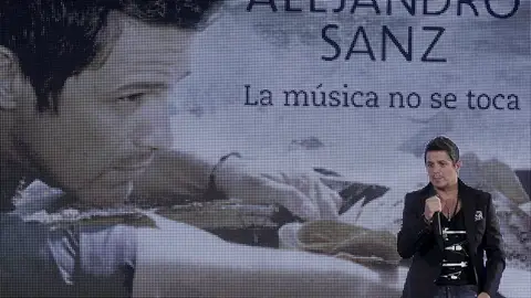 Alejandro Sanz presenta su nuevo disco 'La música no se toca' Alejandro Sanz presenta su nuevo disco 'La música no se toca'