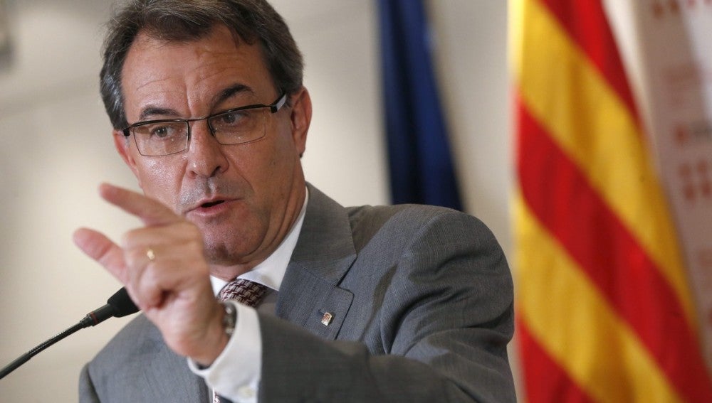 El presidente de la Generalitat, Artur Mas