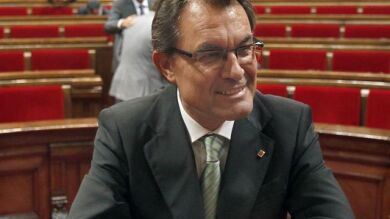 Artur Mas llama a los catalanes a emanciparse y a sacudirse el miedo